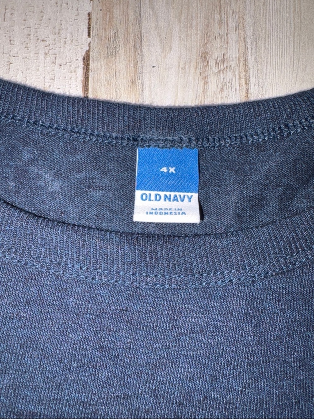 Old Navy Elbow Oversized Linen Blend T-shirt Size 4X NWT! - Picture 3 of 12